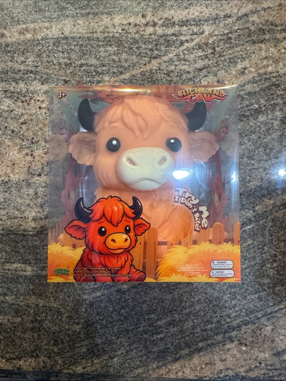 Squishy Highland Cow Toy